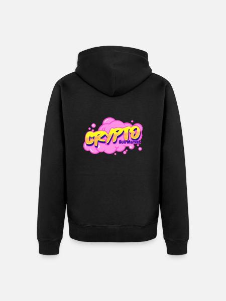 Krypto-Bullenmarkt - Unisex Premium Bio Zip Hoodie - Schwarz