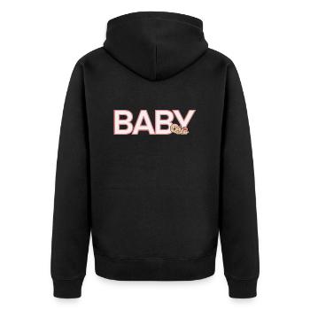 Bébé - Veste à capuche bio Premium Unisexe - noir - Dos - Nico (187cm)