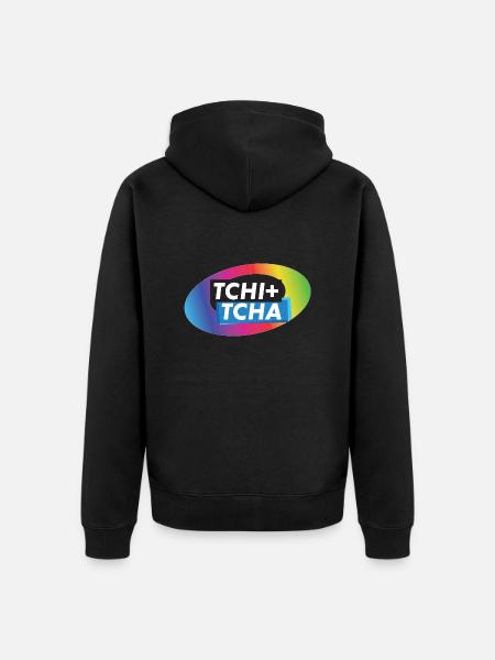 tchitcha - Veste à capuche bio Premium Unisexe - noir
