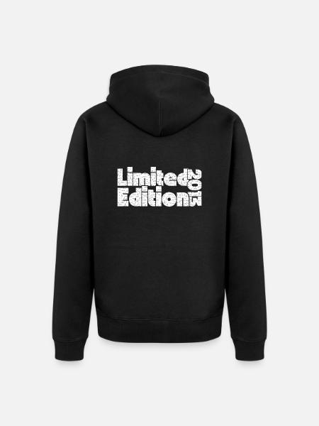 Limited edition 2013 - Veste à capuche bio Premium Unisexe - noir