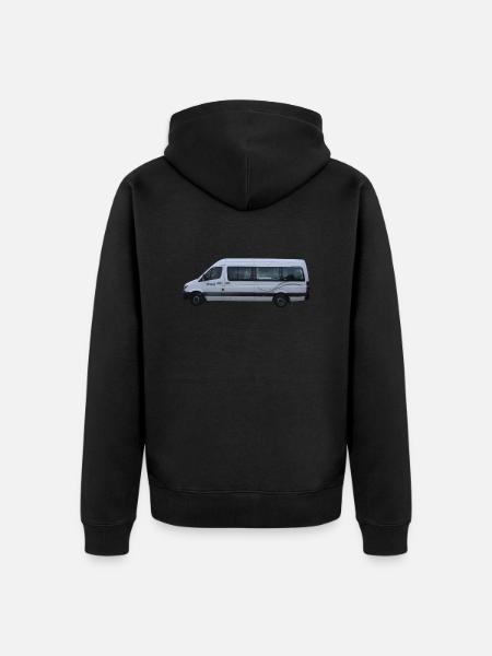 Motorhome AUS and NZ - Unisex Premium Organic Zip Hoodie - black