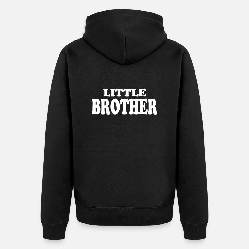 Petit Frère petit frère - Veste à capuche bio Premium Unisexe - noir