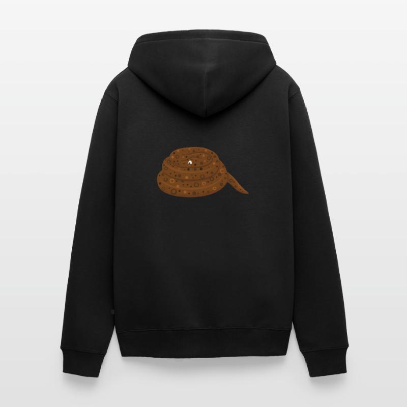 Felsenpython Unisex Premium Bio Zip Hoodie