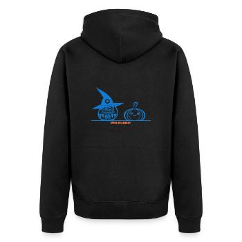 Japan Halloween - Veste à capuche bio Premium Unisexe - noir - Dos - Nico (187cm)