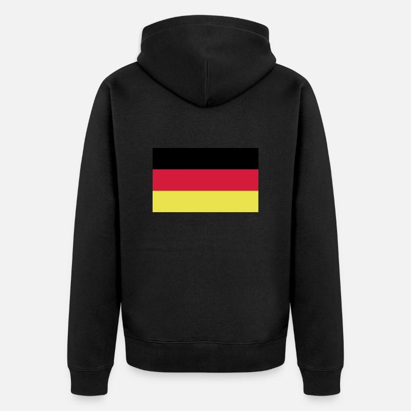Allemagne - Veste à capuche bio Premium Unisexe - noir