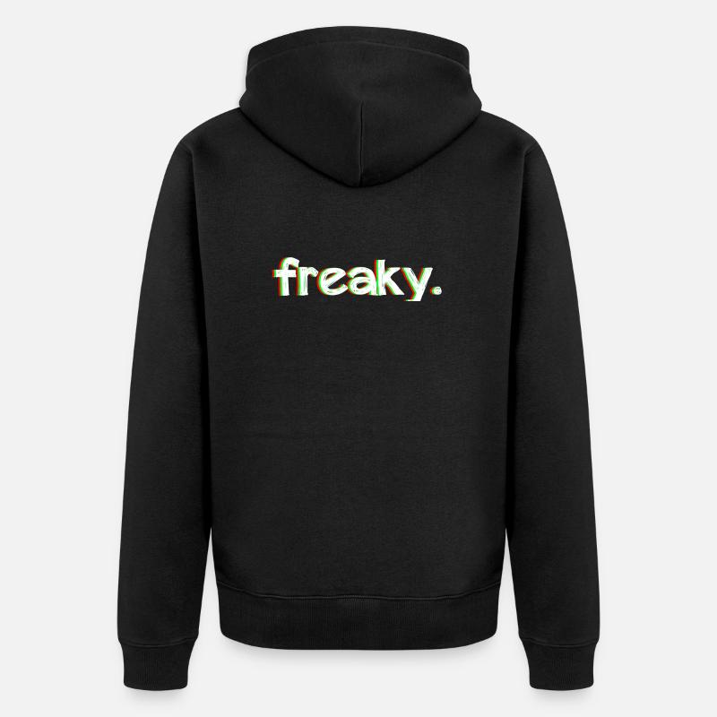 Freaky. - Veste à capuche bio Premium Unisexe - noir