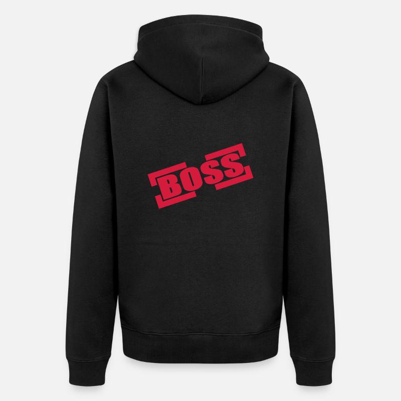 chef - Veste à capuche bio Premium Unisexe - noir