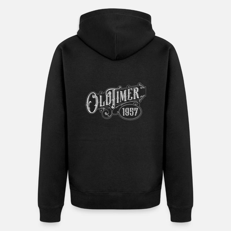 Olteimer - Veste à capuche bio Premium Unisexe - noir