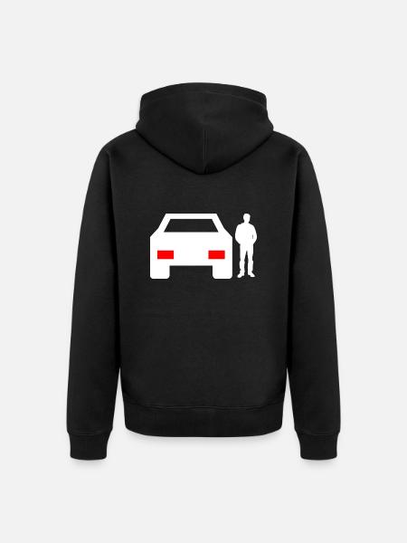Voiture - Veste à capuche bio Premium Unisexe - noir