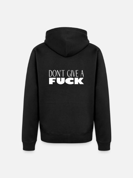 Pas d’avis ? Aucun problème. . - Veste à capuche bio Premium Unisexe - noir
