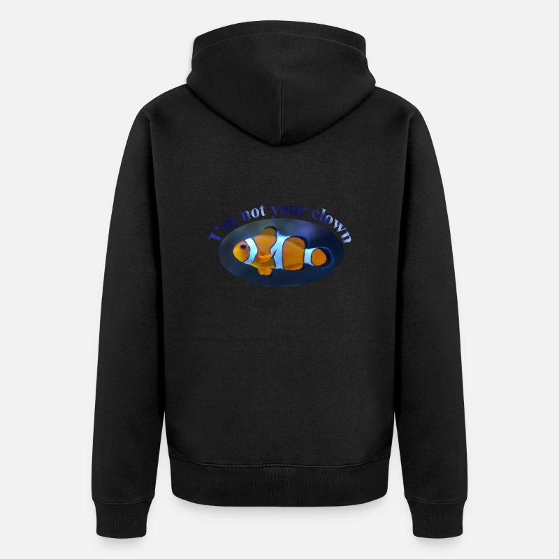 pitre - Veste à capuche bio Premium Unisexe - noir