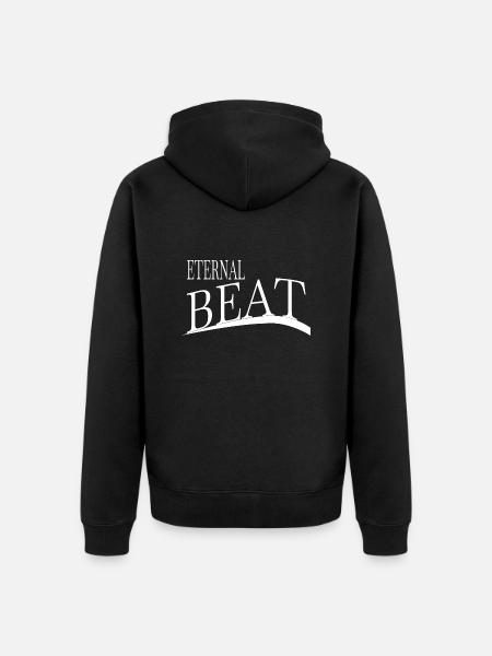 rhythm in nature timeless treasures - Unisex Premium Organic Zip Hoodie - black