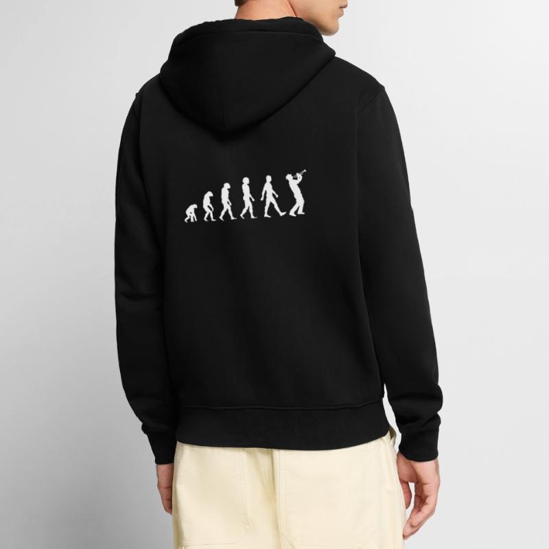 Trompeter Evolution Trompete Unisex Premium Bio Zip Hoodie