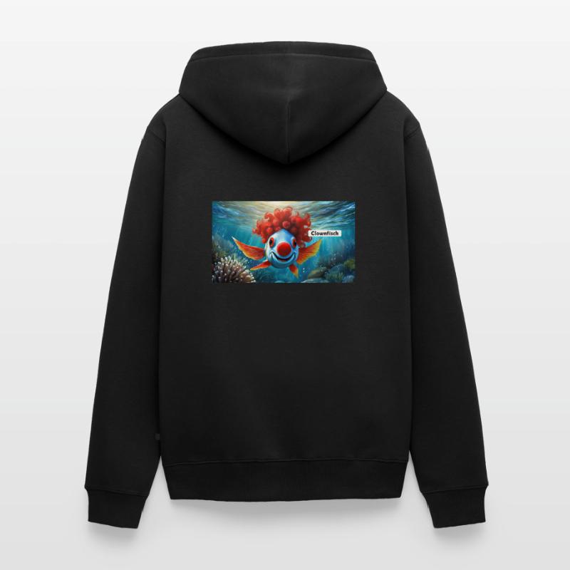Pun ambiguous german expression - Clownfisch Unisex Premium Organic Zip Hoodie