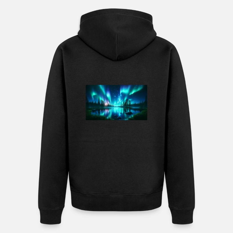 groupe1 8 - Veste à capuche bio Premium Unisexe - noir