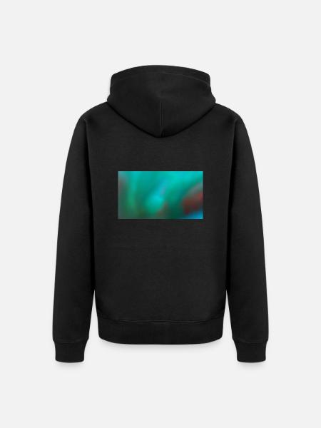 Space Edition142 - Unisex Premium Bio Zip Hoodie - Schwarz