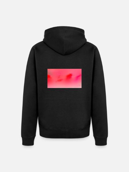 Pinky 13 - Unisex Premium Bio Zip Hoodie - Schwarz