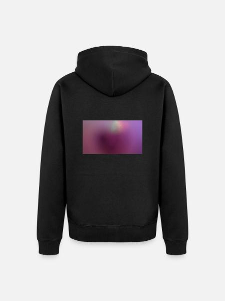Shadow Hearts - Unisex Premium Organic Zip Hoodie - black
