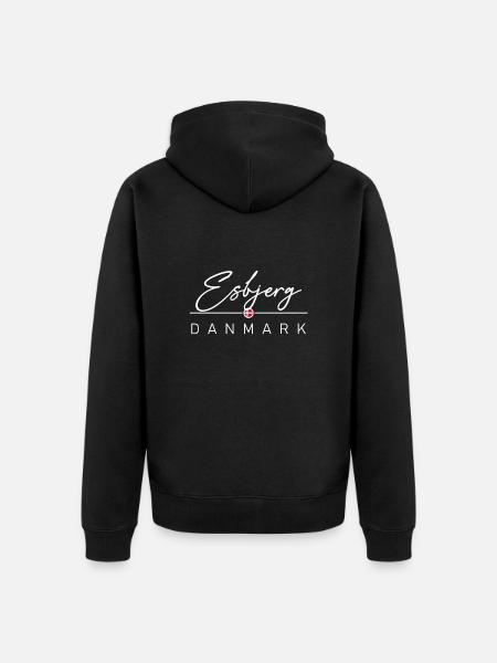 Dänemark - Esbjerg - Danmark - Denmark - Unisex Premium Organic Zip Hoodie - black