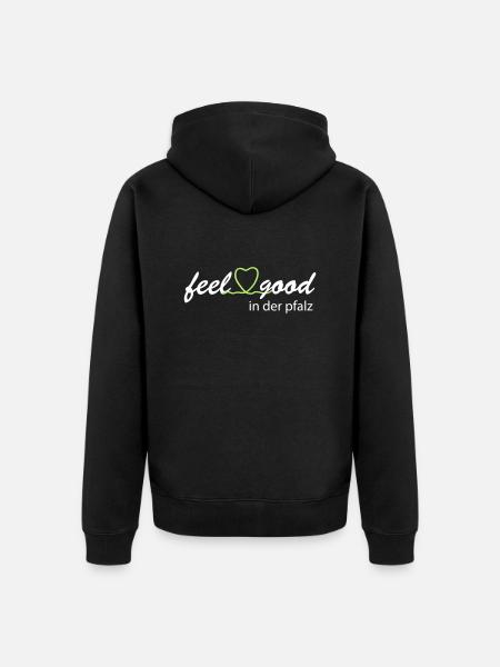 feelgood in the Palatinate - Unisex Premium Organic Zip Hoodie - black