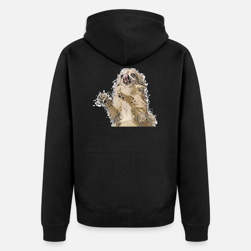 Chihuahua - Veste à capuche bio Premium Unisexe - noir