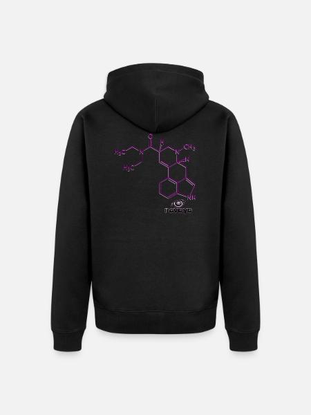 chemistry - Unisex Premium Organic Zip Hoodie - black