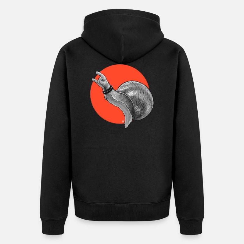 Metal Slug - Unisex Premium Bio Zip Hoodie - Schwarz
