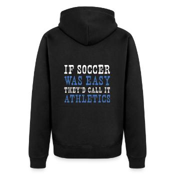 Uruguay Soccer Uruguayan Football Uruguayo Futbol - Veste à capuche bio Premium Unisexe - noir - Dos - Nico (187cm)