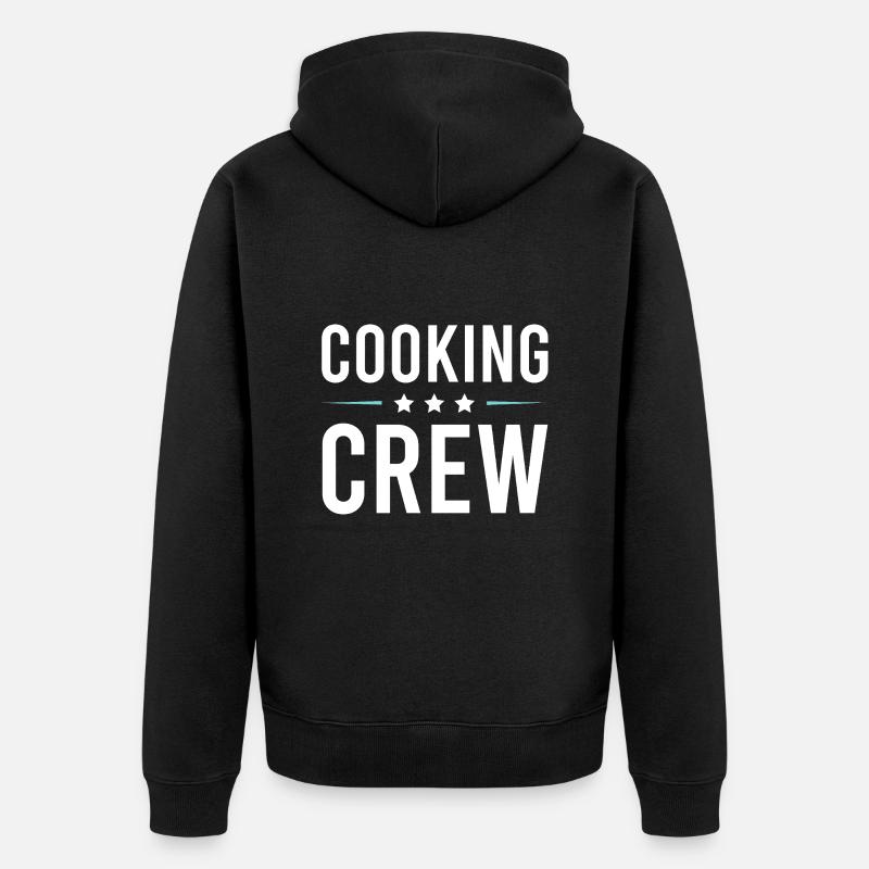Équipe de cuisine - Veste à capuche bio Premium Unisexe - noir