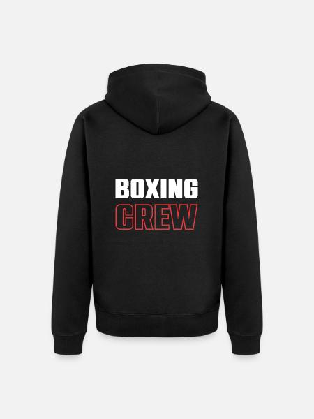 Équipe de boxe - Veste à capuche bio Premium Unisexe - noir