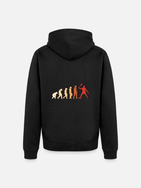 Sport Evolution Squash - Veste à capuche bio Premium Unisexe - noir