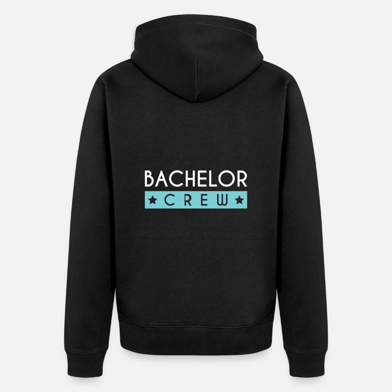 Équipage Bachelor - Veste à capuche bio Premium Unisexe - noir