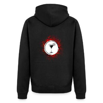 Tequilla Alcool - Veste à capuche bio Premium Unisexe - noir - Dos - Nico (187cm)