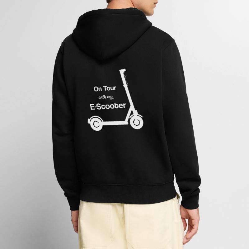 Roller E Roller E Scooter Tretroller Unisex Premium Bio Zip Hoodie