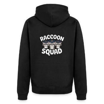 Groupe d’ours de garde Conception Escouade d’ours de garde - Veste à capuche bio Premium Unisexe - noir - Dos - Nico (187cm)