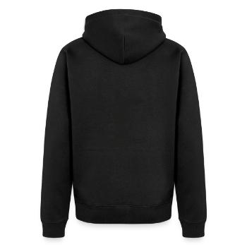 Linedance Linedancing Country Fan - Free Gift - Unisex Premium Organic Zip Hoodie - black - Back - Nico (187cm)