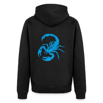 Scorpion - Veste à capuche bio Premium Unisexe - noir - Dos - Nico (187cm)