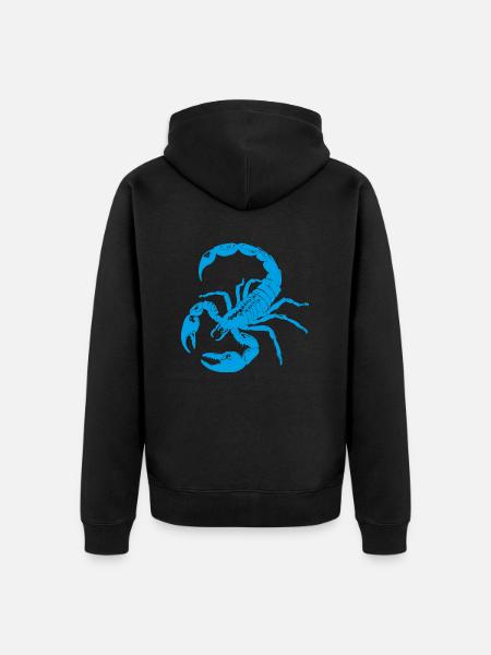Scorpion - Veste à capuche bio Premium Unisexe - noir