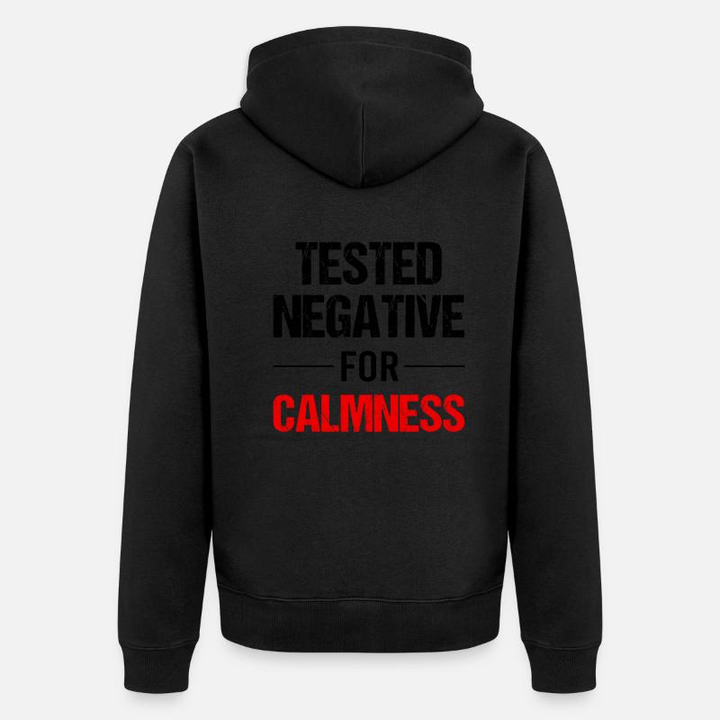 Tranquillité - équilibre pour l’âme - Veste à capuche bio Premium Unisexe - undefined