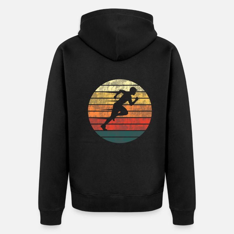 Sprinter Run Passion - Veste à capuche bio Premium Unisexe - undefined