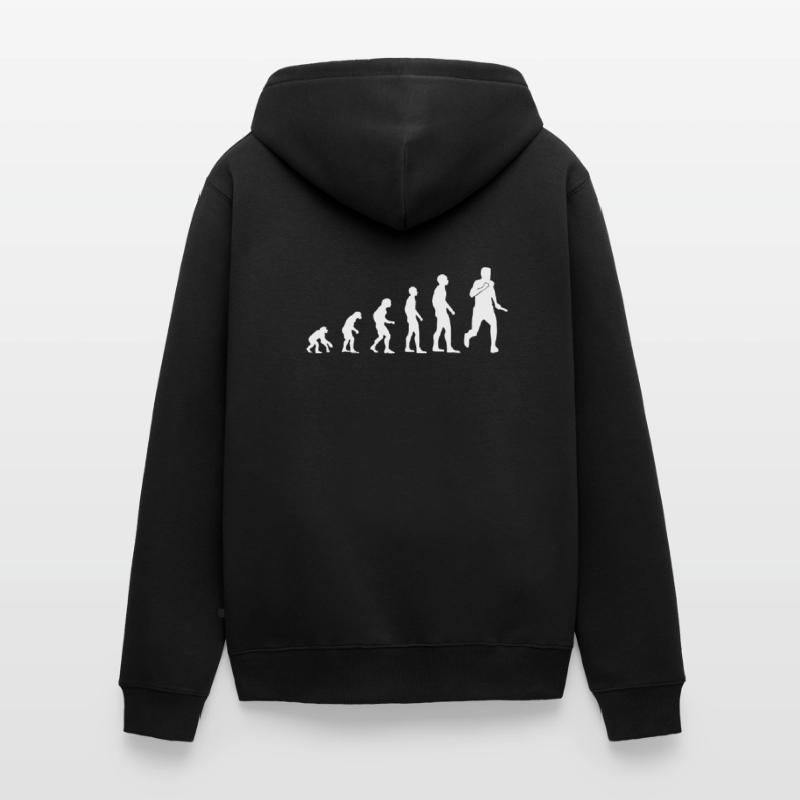 Évolution vers la conception de coureurs de relais Veste à capuche bio Premium Unisexe