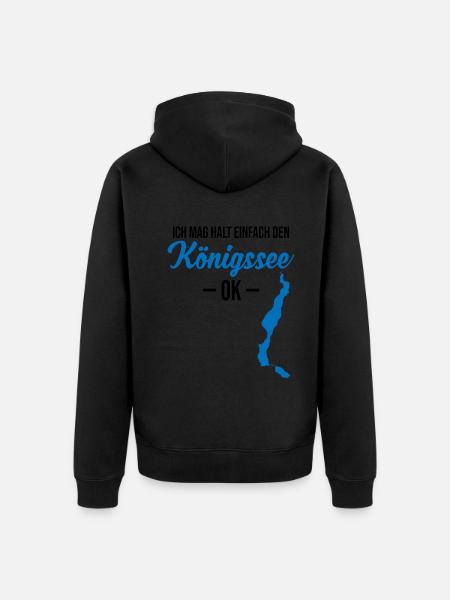 Königssee, semplicemente fantastico - Per essere chiari! - Felpa con cappuccio ecologica premium unisex - 
