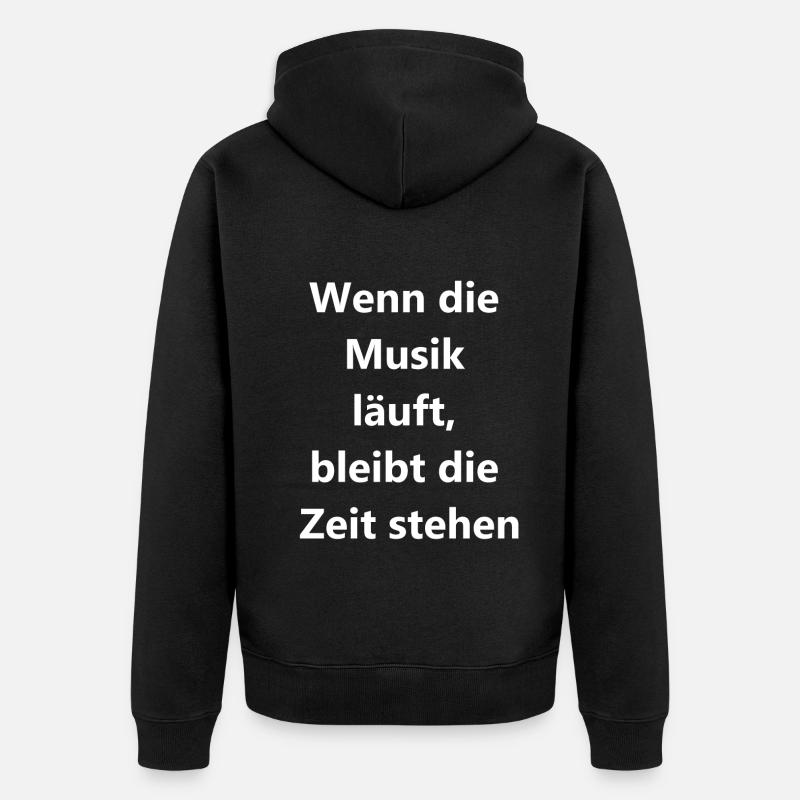 Cadeau intemporel - Veste à capuche bio Premium Unisexe - noir