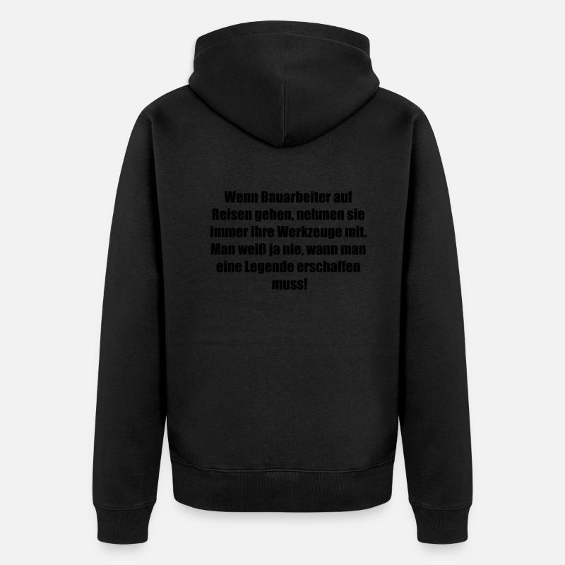 Idée cadeau légendaire - Veste à capuche bio Premium Unisexe - undefined