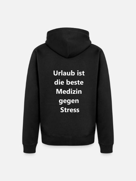 Summer Vacation Gift - Unisex Premium Organic Zip Hoodie - black
