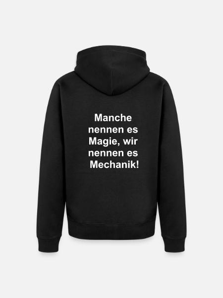 Magical gift - Unisex Premium Organic Zip Hoodie - black