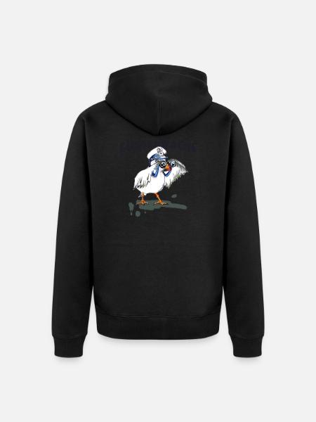moewe kuestenwache - Unisex Premium Bio Zip Hoodie - 
