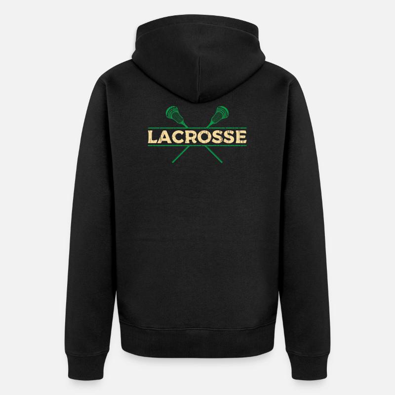 Lacrosse - Veste à capuche bio Premium Unisexe - noir