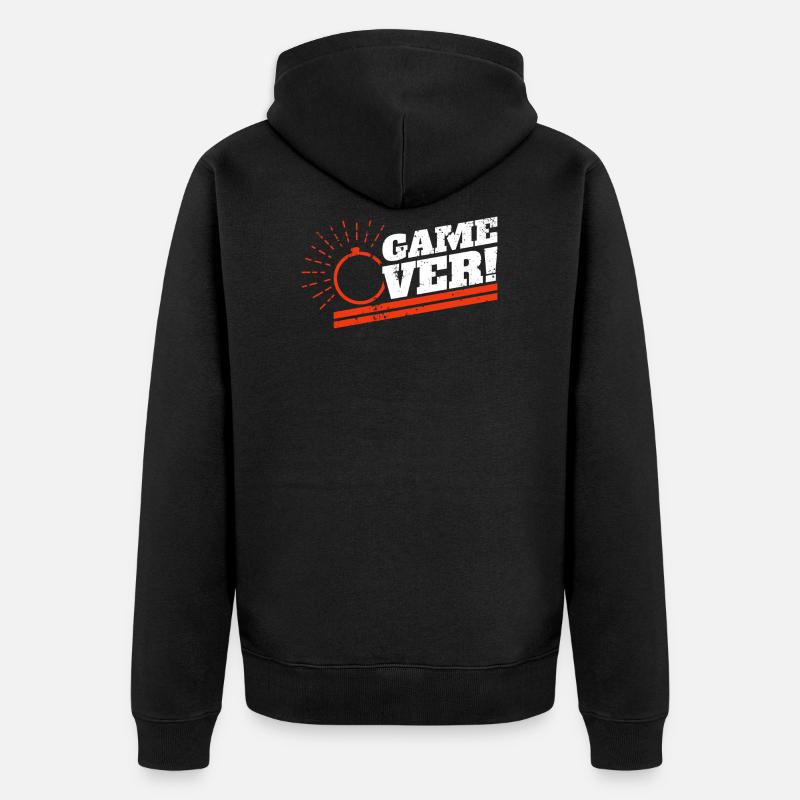 avant - Veste à capuche bio Premium Unisexe - noir