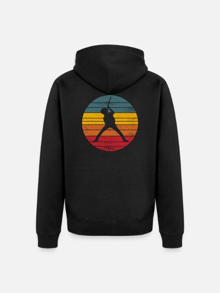 Phil Lynott Thin Lizzy - Unisex Premium Organic Zip Hoodie - black